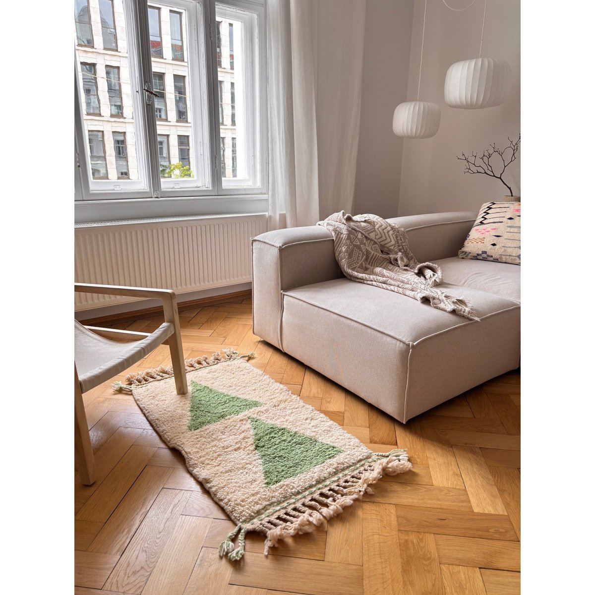 Berber carpet - Noor - 0.60 x 1.10m
