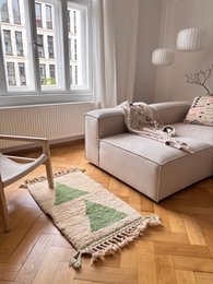 Berber carpet - Noor - 0.60 x 1.10m