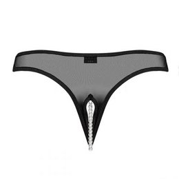 Underneath - Jade Transparante String met Open Kruisje
