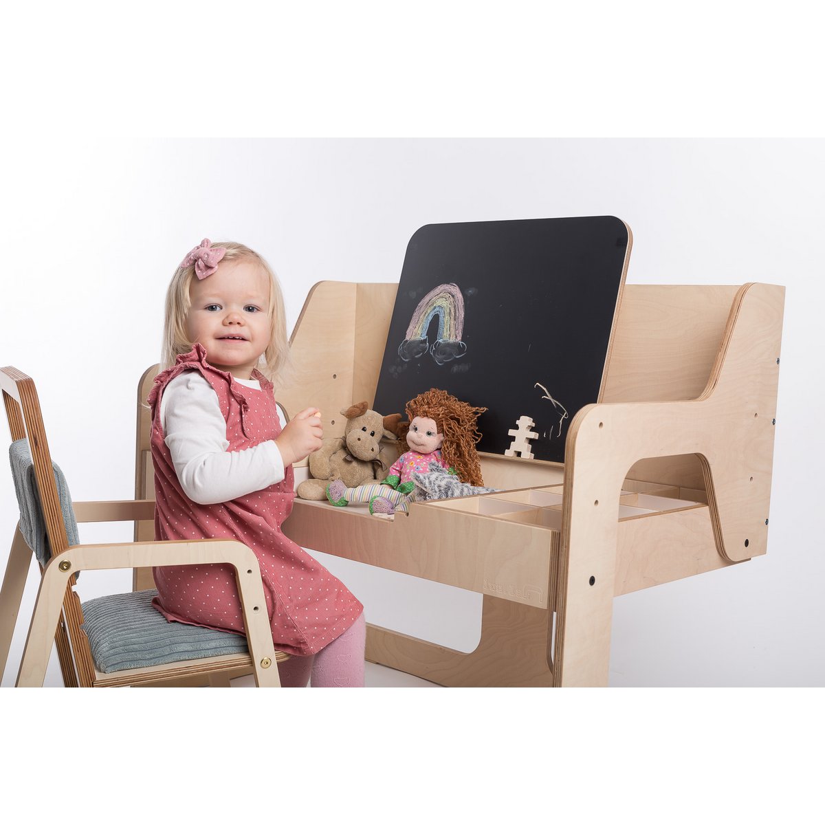 Scrivania Multisensoriale Bambini Regolabile Luula