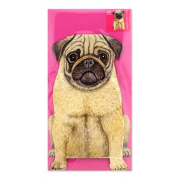 3D animal map pug