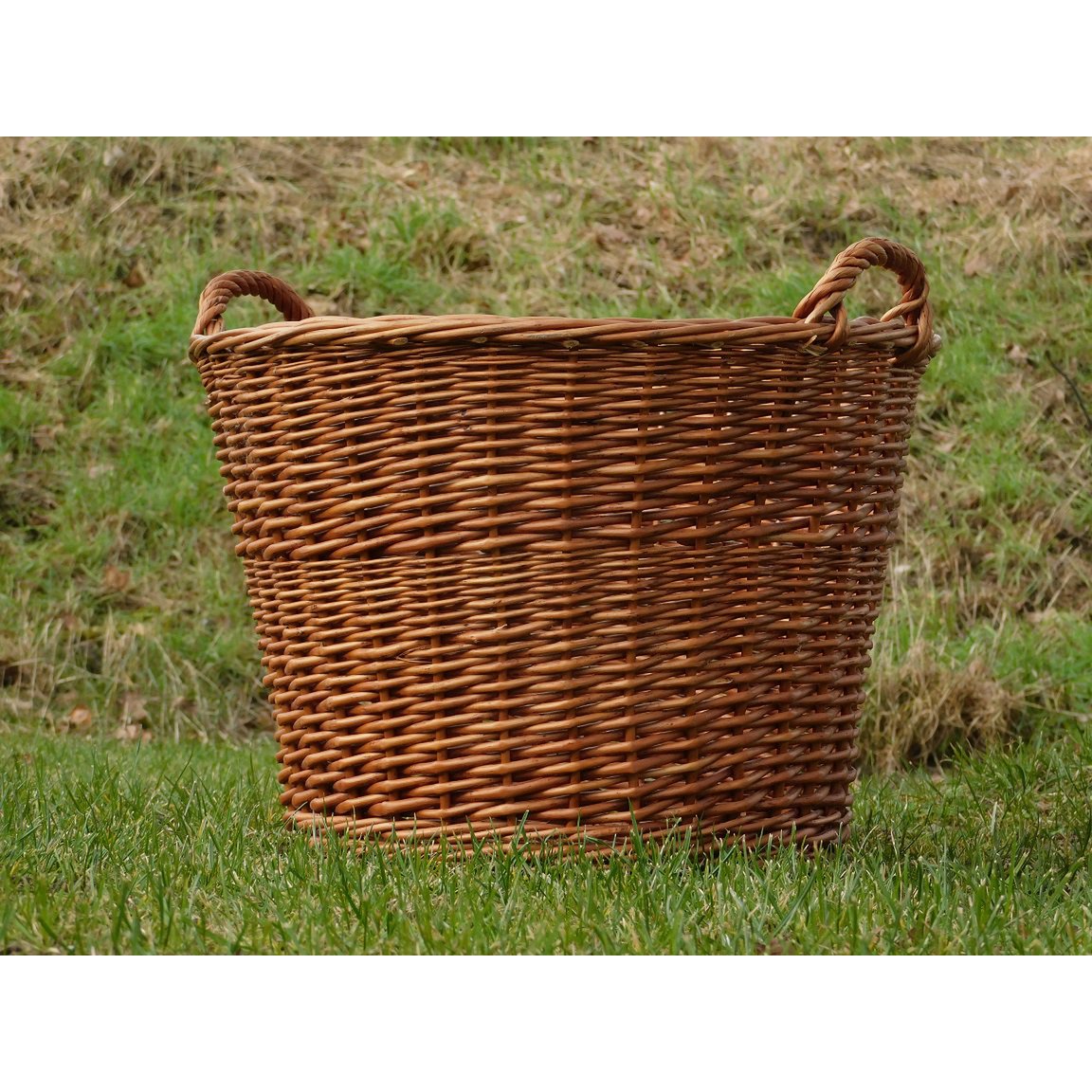 Panier en Osier Vintage – Grand – Rotin