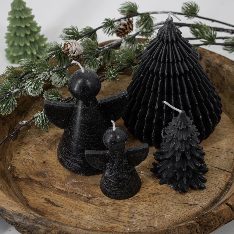 Candle angel black