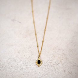 Onyx Anhänger Halskette