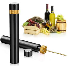 Corkscrew compressed air