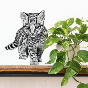 Ocelot-muursticker