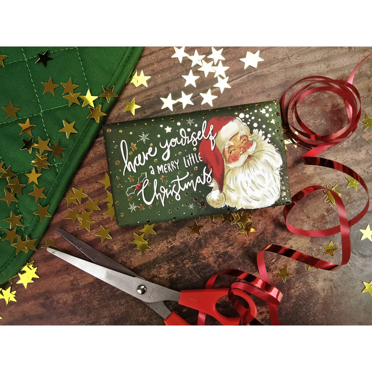 ENGLISH SOAP C° 190g zeep - Santa - Cinnamon & Orange
