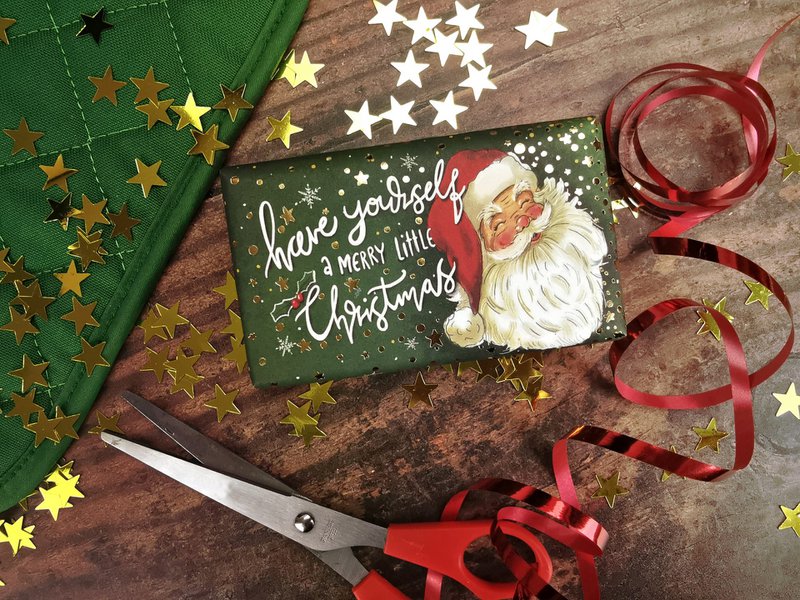 ENGLISH SOAP C° 190g zeep - Santa - Cinnamon & Orange