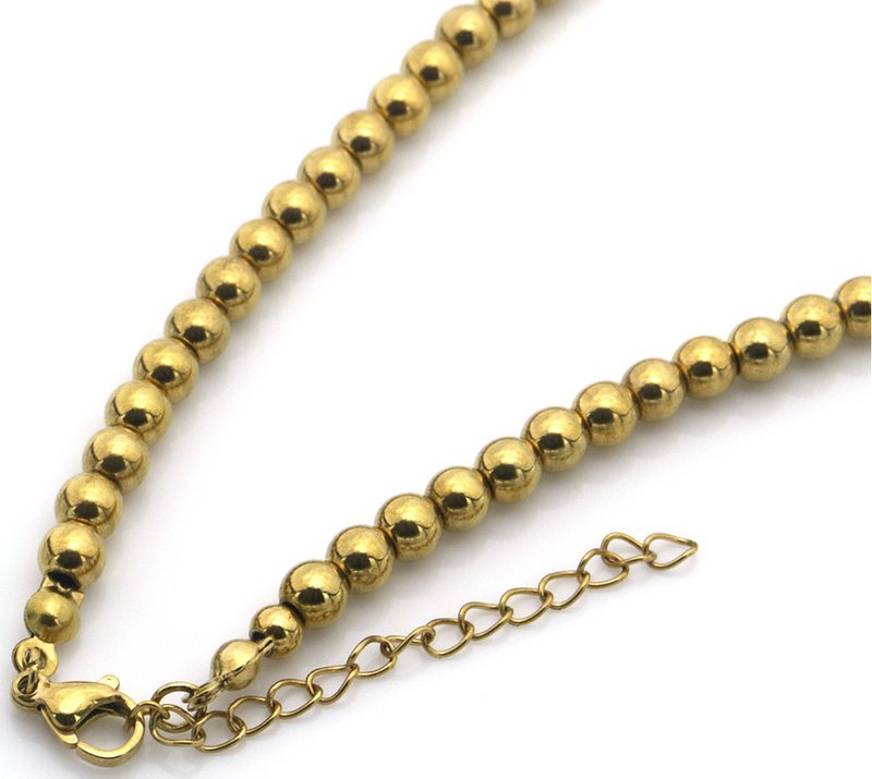 H-A8.1 N100-066G S. Steel Necklace 5mm
