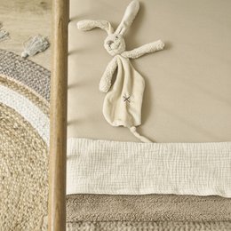 Blanket Waffle Teddy Taupe