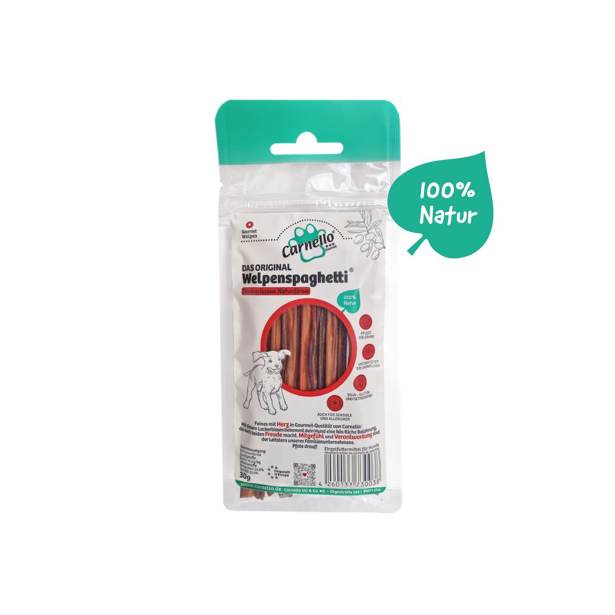 Dog snack puppy spaghetti 30g x 40