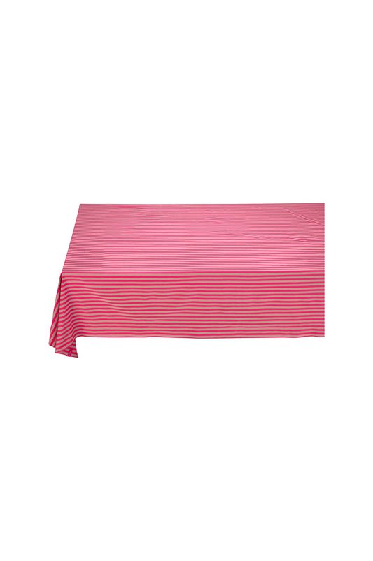 Table Cloth Stripes Pink