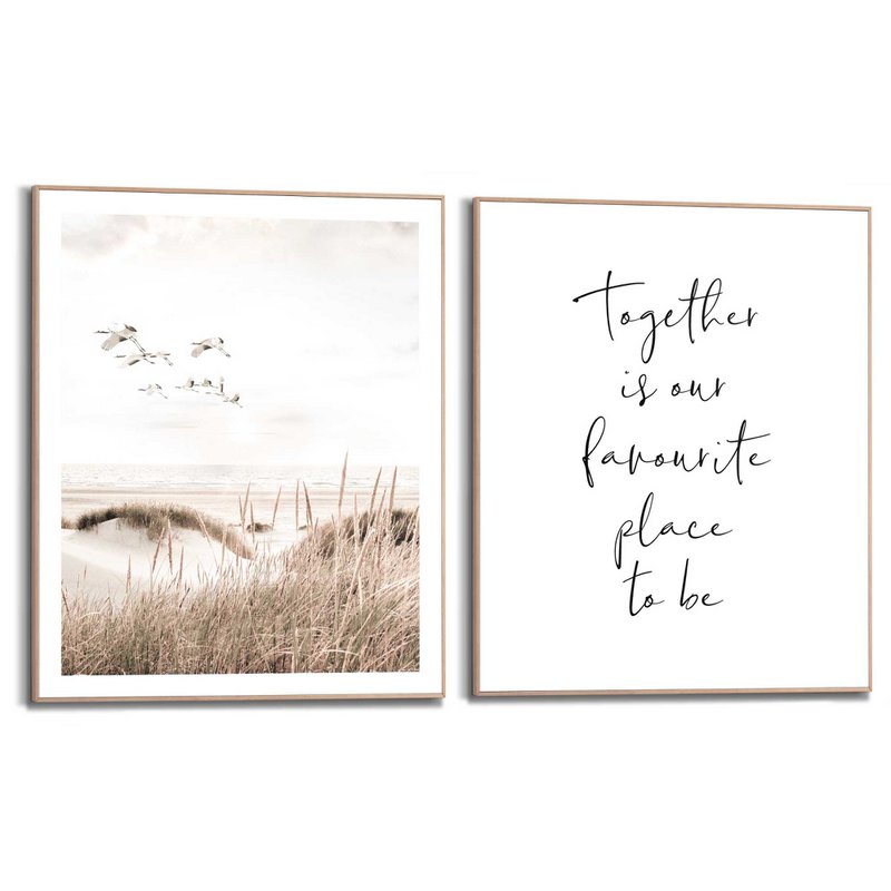 Painting set Slim Frame Cranes 50x40