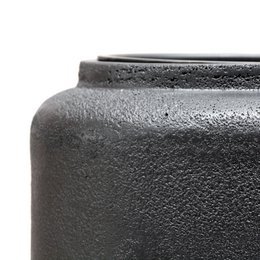 Plantnenpot - Horsens rau schwarz