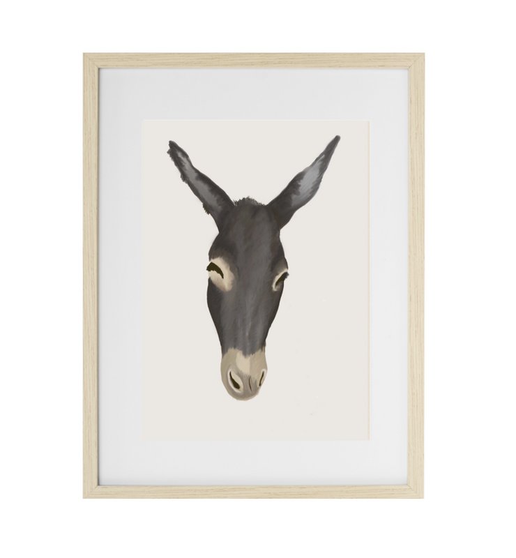 Poster - Donkey Head