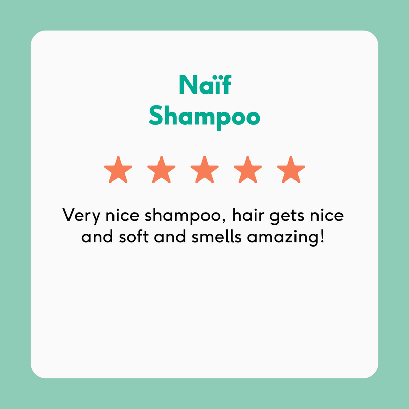 Naïf Voedende Shampoo voor Baby & Kids Navulverpakking 500ml