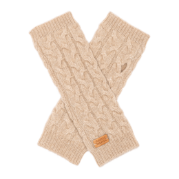 "Anou" Fingerless Cashmere Gloves