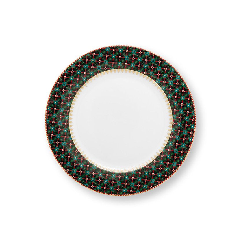 Plate Clover Green 23cm