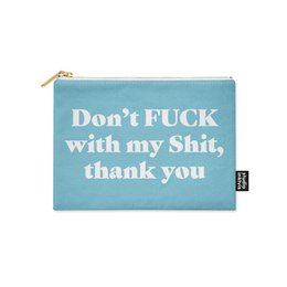 Etui No jodas con mi mierda Baby blauw