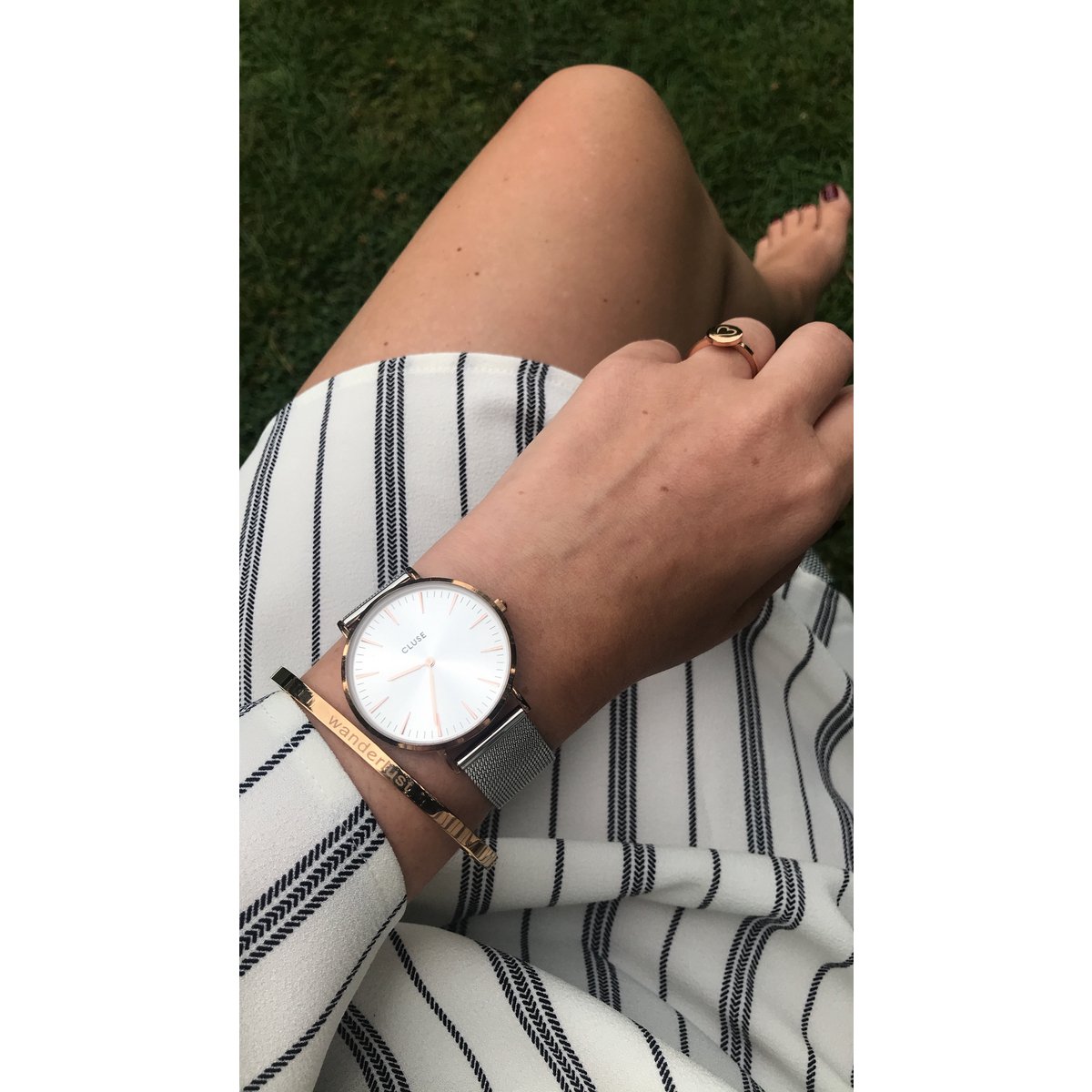 Jonc Wanderlust Rose Gold 4mm