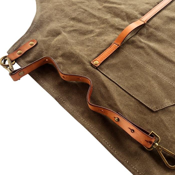 Tablier de barbecue "AUBRAC" - Tabac