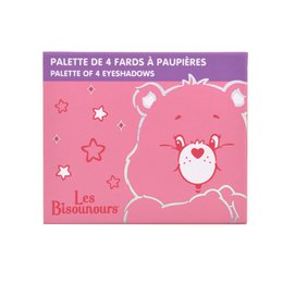 Care Bears Palette med 4 øjenskygger + børste og spejl