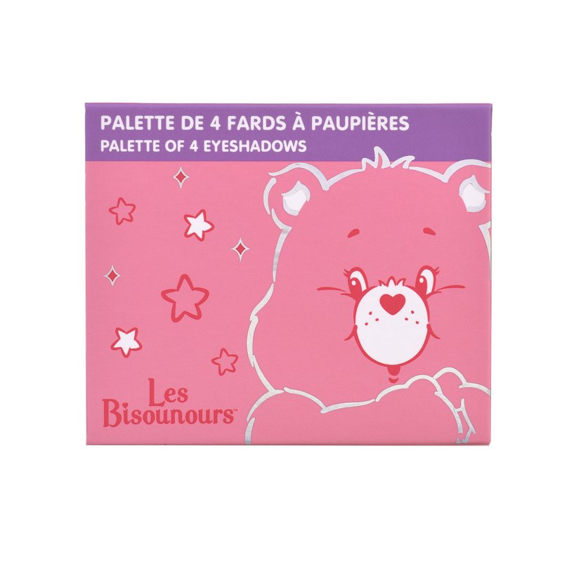 Care Bears Palette med 4 øjenskygger + børste og spejl
