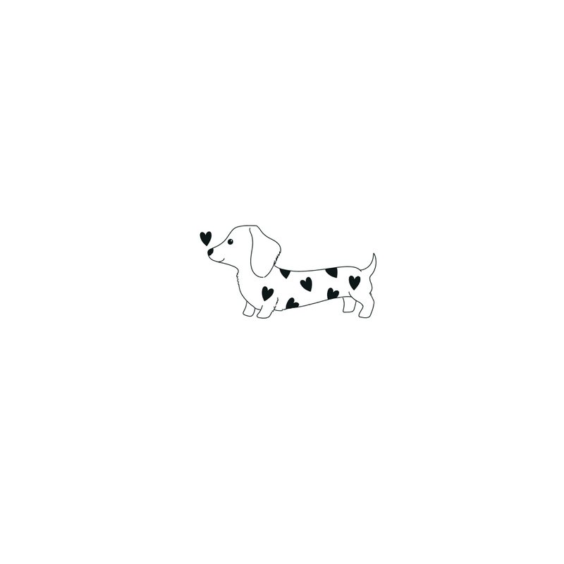 Tatuaje temporal: El Perro Salchicha
