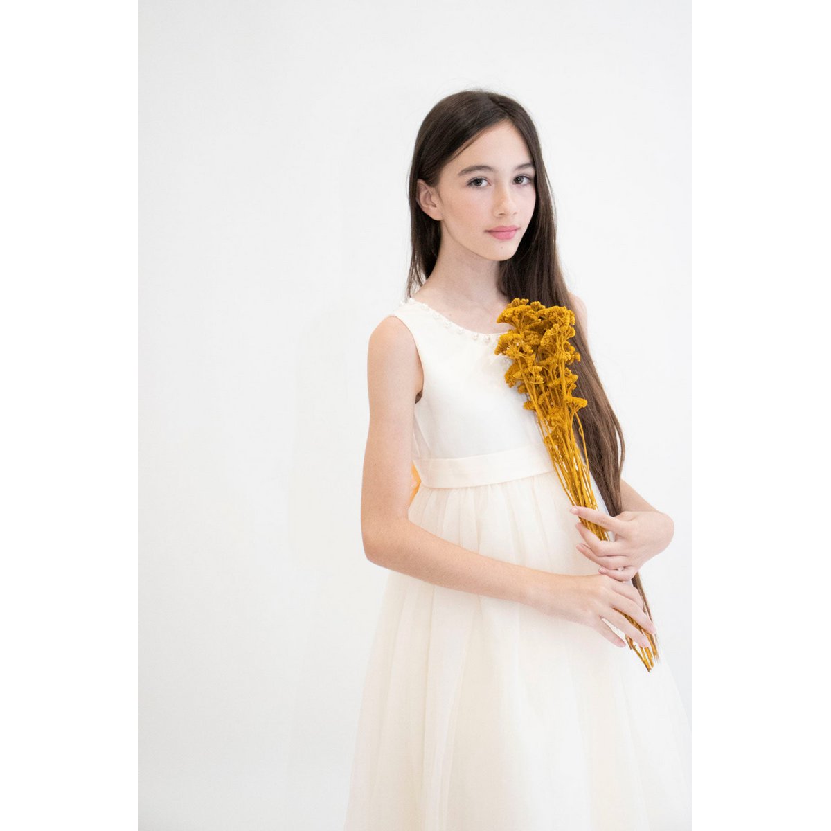 Vestido formal ANABELLA - Melocotón
