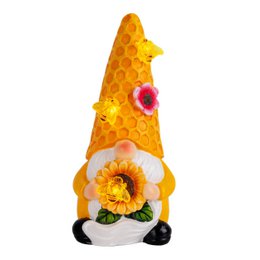 2 Set Deko / Solar Light "Abby", en plastique avec des LED intégrées, capteur crépusculaire, 17 cm de haut
