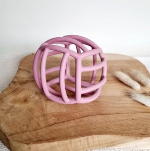 Silicone Flexible Motor Ball - Powder Pink