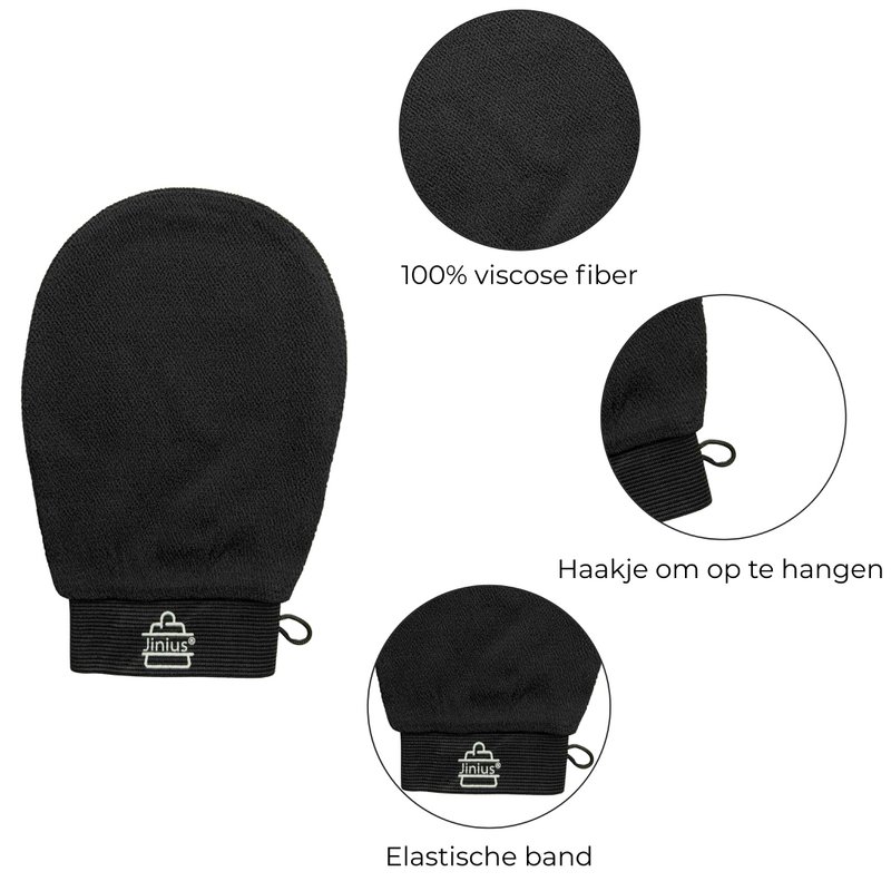 Scrub glove - Exfoliating - Removes dead skin cells