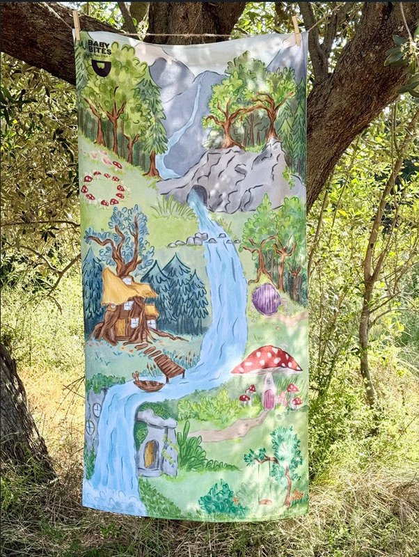 Blueberry Forest speelhanddoek