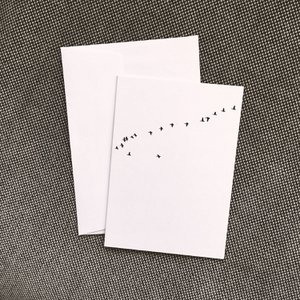 Birds / folding card