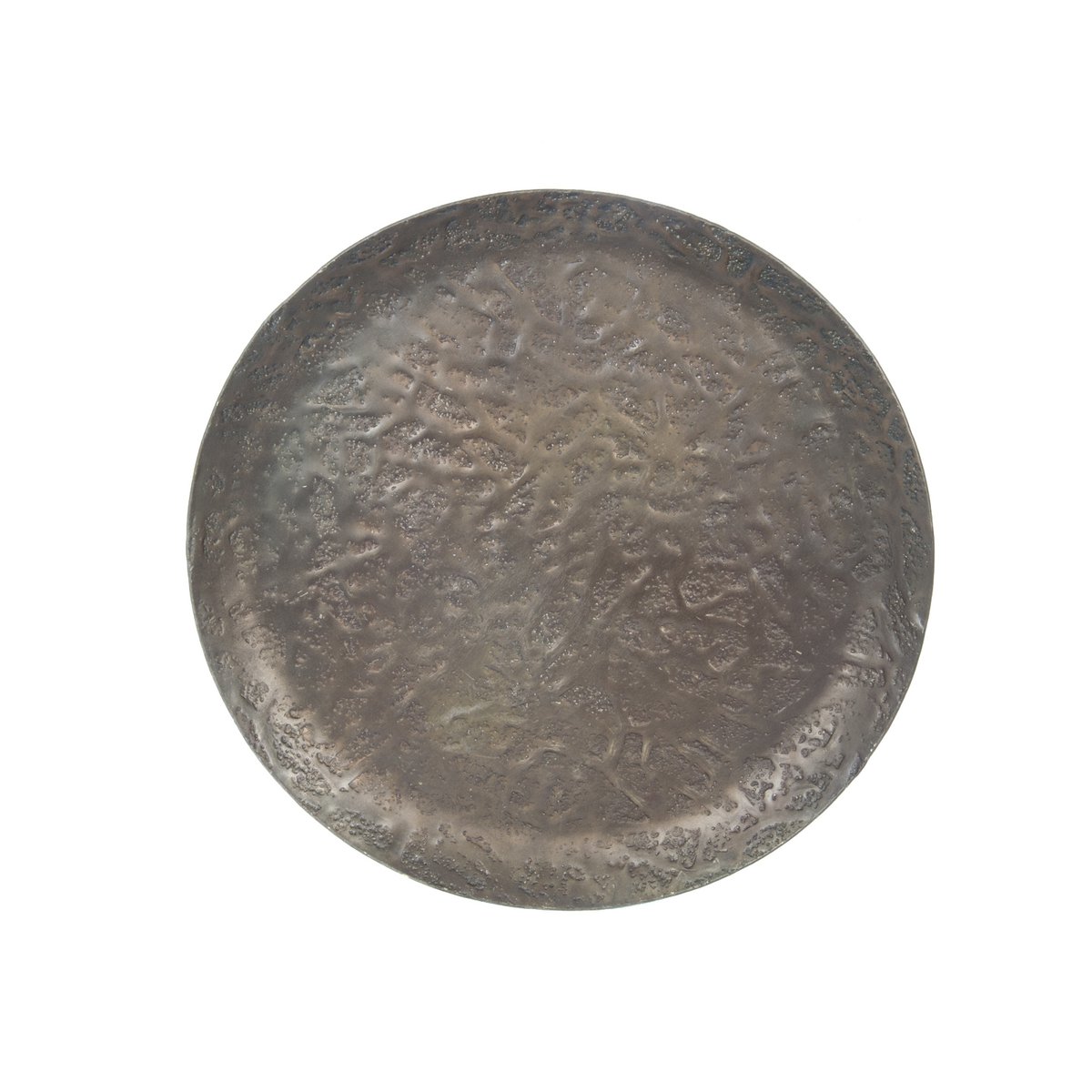 Decoratief metalen dienblad, 39x39 cm, decosiluet