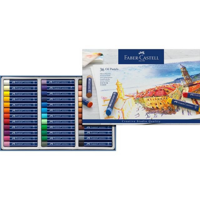 Oliepastels FC Creative Studio etui s 36st.