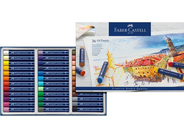 Oliepastels FC Creative Studio etui s 36st.