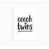 Ansichtkaart || Twins