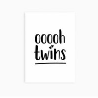 Postcard || twins