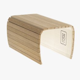 bakke, der tager form som armen på din sofa eller af de fleste ustabile overflader - DETRAY OAK