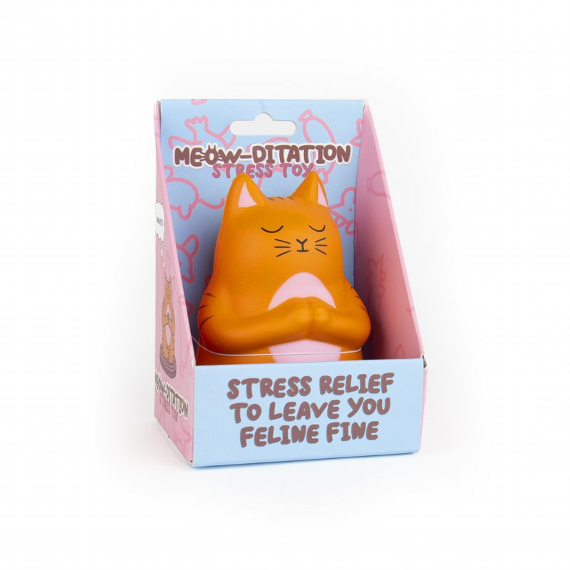 Geschenk Republik Stressbal - Meowditation