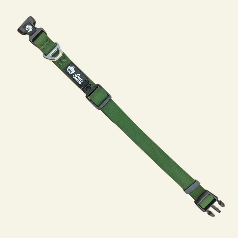 Waterproof collar Khaki green