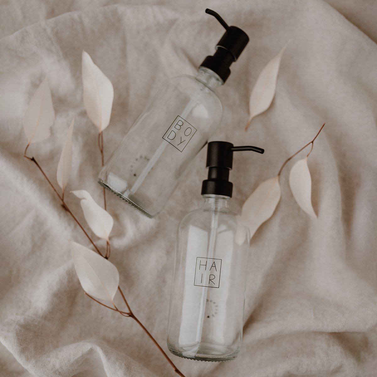 Corps de distributeur de savon transparent 500ml (PU = 6 pièces)