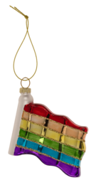Glasanhänger für den Weihnachtsbaum, Pride,