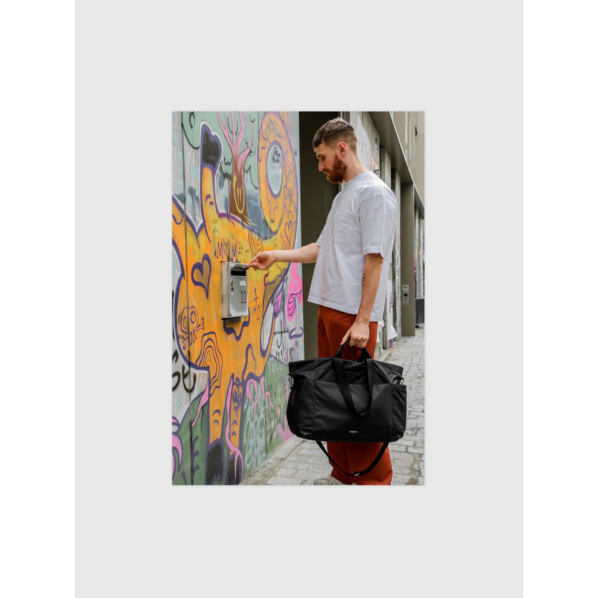 Weekender Bag - Charcoal Black