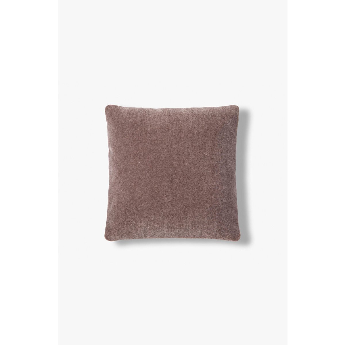 Fodera per cuscino decorativo di lusso in mohair Amy melanzana 50x50 cm