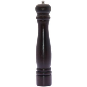WOODEN PEPPER BOX 30 CM DARK BROWN °6X30CM, RUBBER WOOD LL81295