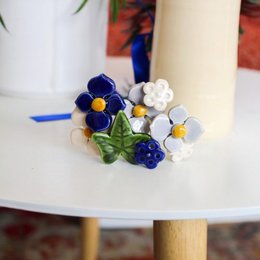 Mazzo di fiori di felicità in diversi colori