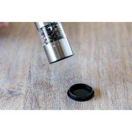 Laguiole Electric Salt and Pepper Mills – Wooden Stand