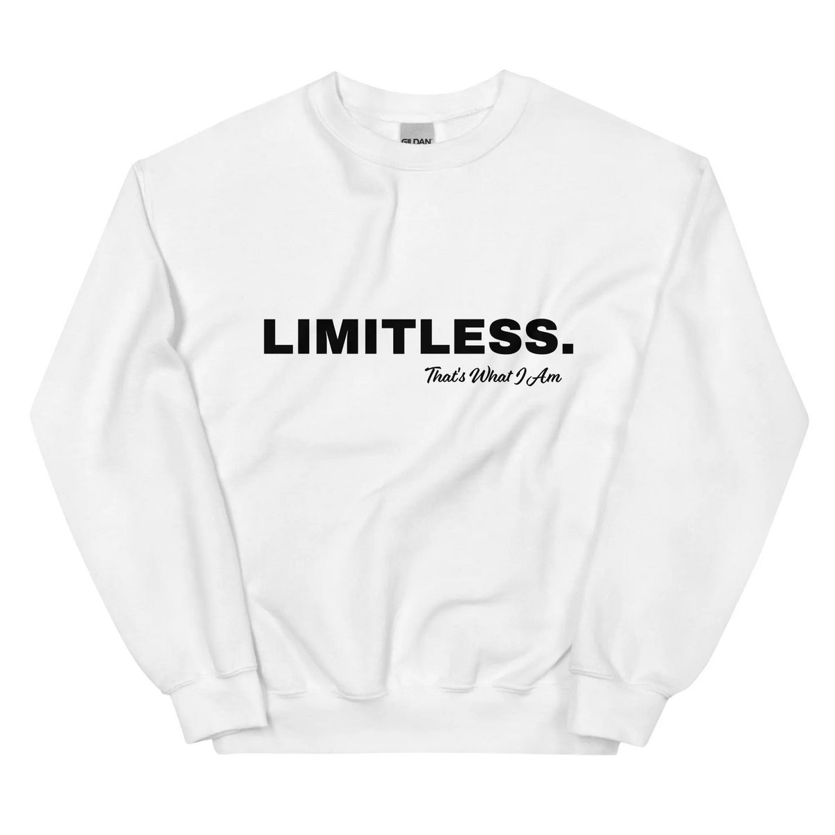 Ubegrænset unisex sweatshirt